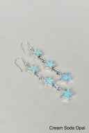 3 Star General Sterling Silver Earrings-Drop Earrings-Rae Collective, Women's Online Fashion Boutique Located in Phoenix, Arizona (Scottsdale Area)