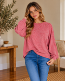Cloud 9 Soft Melange Hacci Long Sleeve