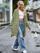 Long Sleeve Waffle-Knit Cardigan-Rae Collective, Women's Online Fashion Boutique Located in Phoenix, Arizona (Scottsdale Area)