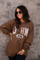 John 3:16 Faith Sweatshirt - MADE TO ORDER-Graphic Tees-Krush Kandy, Women's Online Fashion Boutique Located in Phoenix, Arizona (Scottsdale Area)