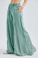 Boho Breeze Lace Flare Pants