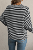 Classic Stripe Oversized Sweater-Tops-Krush Kandy, Women's Online Fashion Boutique Located in Phoenix, Arizona (Scottsdale Area)