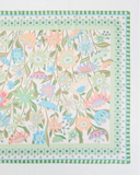 Bloom & Bliss Floral Square Satin Bandana Scarf