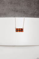 Kandy Shop Stone Bar Necklaces-Squash Blossom Necklaces-Rae Collective, Women's Online Fashion Boutique Located in Phoenix, Arizona (Scottsdale Area)