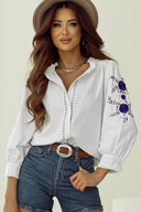 Elowen Threaded Bloom Blouse