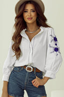 Elowen Threaded Bloom Blouse