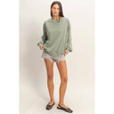 Vintage Ease Mineral Washed Crew Neck Sweatshirt | 8 Colors