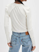 V-Neck Button Up Cropped Cardigan-Rae Collective, Women's Online Fashion Boutique Located in Phoenix, Arizona (Scottsdale Area)