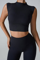 Mock Neck Active Tank-Rae Collective, Women's Online Fashion Boutique Located in Phoenix, Arizona (Scottsdale Area)