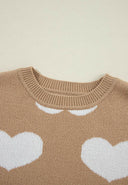 Warmhearted Knit Heart Sweater-Rae Collective, Women's Online Fashion Boutique Located in Phoenix, Arizona (Scottsdale Area)