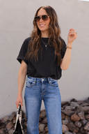 MONO B Naturally Cozy Organic Cotton Boyfriend Tee