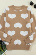 Warmhearted Knit Heart Sweater-Rae Collective, Women's Online Fashion Boutique Located in Phoenix, Arizona (Scottsdale Area)