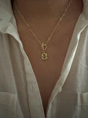Bubble Initial Necklace-Necklace-Krush Kandy, Women's Online Fashion Boutique Located in Phoenix, Arizona (Scottsdale Area)