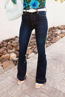 Deep River Slim Flare Kancan Jeans-Jeans-Krush Kandy, Women's Online Fashion Boutique Located in Phoenix, Arizona (Scottsdale Area)