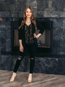 (S-3X, 3 colors) Elegant Lace Tank Tops-Tanks-Rae Collective, Women's Online Fashion Boutique Located in Phoenix, Arizona (Scottsdale Area)