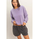 Soft Mineral Wash Sweatshirt