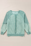 Casual Colorblock Pullover-Tops-Krush Kandy, Women's Online Fashion Boutique Located in Phoenix, Arizona (Scottsdale Area)
