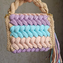Soft Serenity Handmade Crochet Purse-handbags-Krush Kandy, Women's Online Fashion Boutique Located in Phoenix, Arizona (Scottsdale Area)