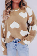Warmhearted Knit Heart Sweater-Rae Collective, Women's Online Fashion Boutique Located in Phoenix, Arizona (Scottsdale Area)