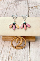 Dreamy Opal Bow Cluster Earrings-Earrings-Rae Collective, Women's Online Fashion Boutique Located in Phoenix, Arizona (Scottsdale Area)