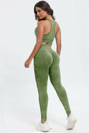 3 Piece Washed Square Neck Wide Strap Active Set-Rae Collective, Women's Online Fashion Boutique Located in Phoenix, Arizona (Scottsdale Area)