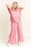 Vintage Edge Mineral Wash Pants-Pants-Rae Collective, Women's Online Fashion Boutique Located in Phoenix, Arizona (Scottsdale Area)