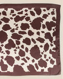 Saddle Ridge Cow Print Bandana Scarf