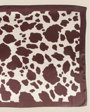 Saddle Ridge Cow Print Bandana Scarf