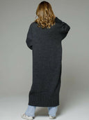Pocketed Open Front Dropped Shoulder Cardigan-Rae Collective, Women's Online Fashion Boutique Located in Phoenix, Arizona (Scottsdale Area)