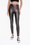 Glossy Liquid High Waist Leggings-Leggings-Rae Collective, Women's Online Fashion Boutique Located in Phoenix, Arizona (Scottsdale Area)