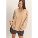 Vintage Ease Mineral Washed Crew Neck Sweatshirt | 8 Colors