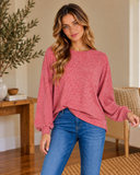 Cloud 9 Soft Melange Hacci Long Sleeve