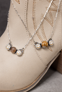 Neutral Smiley Bliss Necklace-Chain Necklaces-Rae Collective, Women's Online Fashion Boutique Located in Phoenix, Arizona (Scottsdale Area)