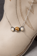 Neutral Smiley Bliss Necklace-Chain Necklaces-Rae Collective, Women's Online Fashion Boutique Located in Phoenix, Arizona (Scottsdale Area)