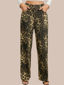 Wild Side Leopard Print Pants-Denim-Rae Collective, Women's Online Fashion Boutique Located in Phoenix, Arizona (Scottsdale Area)