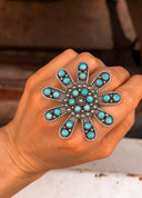 Flower Garden Jumbo Stone Ring-Rae Collective, Women's Online Fashion Boutique Located in Phoenix, Arizona (Scottsdale Area)