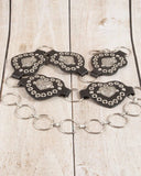 Sweetheart Concho Ring Chain Belt