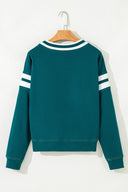 Varsity Stripe Pullover-Tops-Krush Kandy, Women's Online Fashion Boutique Located in Phoenix, Arizona (Scottsdale Area)