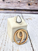 One Of A Kind Pink Larimar Slab Rings-Ring Sizers-Rae Collective, Women's Online Fashion Boutique Located in Phoenix, Arizona (Scottsdale Area)