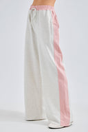 J.Her Washed Contrast Side Spring Lounge pants