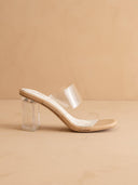 The Emma Clear | Invisible Block Heel