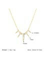 To The Point Crystal Necklace-Necklaces-Krush Kandy, Women's Online Fashion Boutique Located in Phoenix, Arizona (Scottsdale Area)