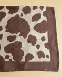 Saddle Ridge Cow Print Bandana Scarf