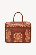 Akaroa Dragonfly & Rose Overnight Bag – Tobacco