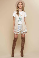 Western Soft Suede Fringe Vest-Vests-Krush Kandy, Women's Online Fashion Boutique Located in Phoenix, Arizona (Scottsdale Area)