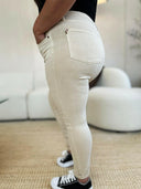 Seashell Shores Tummy Control Judy Blue Skinny Jeans-Jeans-Rae Collective, Women's Online Fashion Boutique Located in Phoenix, Arizona (Scottsdale Area)