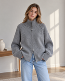 Elowen Zip Knit Cardigan