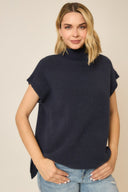 Sleeveless Knit Sweater Vest-Sweaters-Krush Kandy, Women's Online Fashion Boutique Located in Phoenix, Arizona (Scottsdale Area)