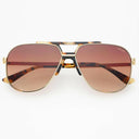 Logan ( NEW ) Acetate Aviator Unisex Sunglasses-Sunglasses-Krush Kandy, Women's Online Fashion Boutique Located in Phoenix, Arizona (Scottsdale Area)