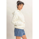 Ditsy Floral French Terry Hoodie
